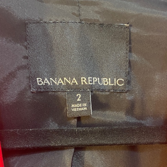 Banana Republic Vibrant Red Women's Blazer - Picture 2 of 3